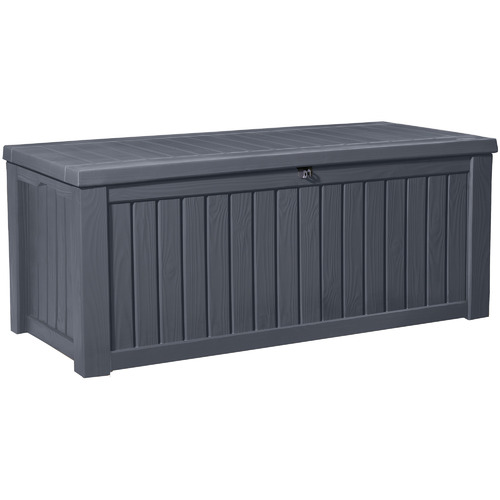 Outdoor storage box clearance for pool toys